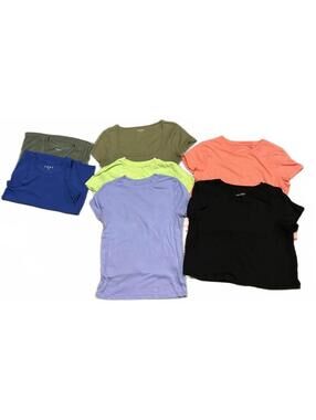 Women's Short Sleeve T-Shirts 7 Pack Various Colors
